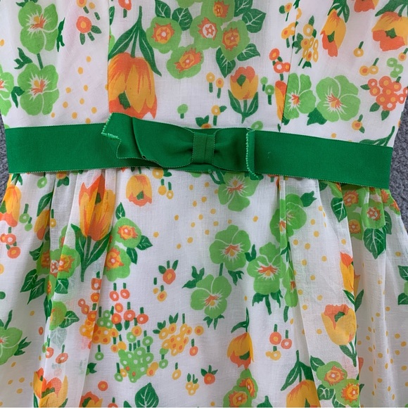 Vintage 1970’s Floral Maxi Dress - Picture 4 of 15